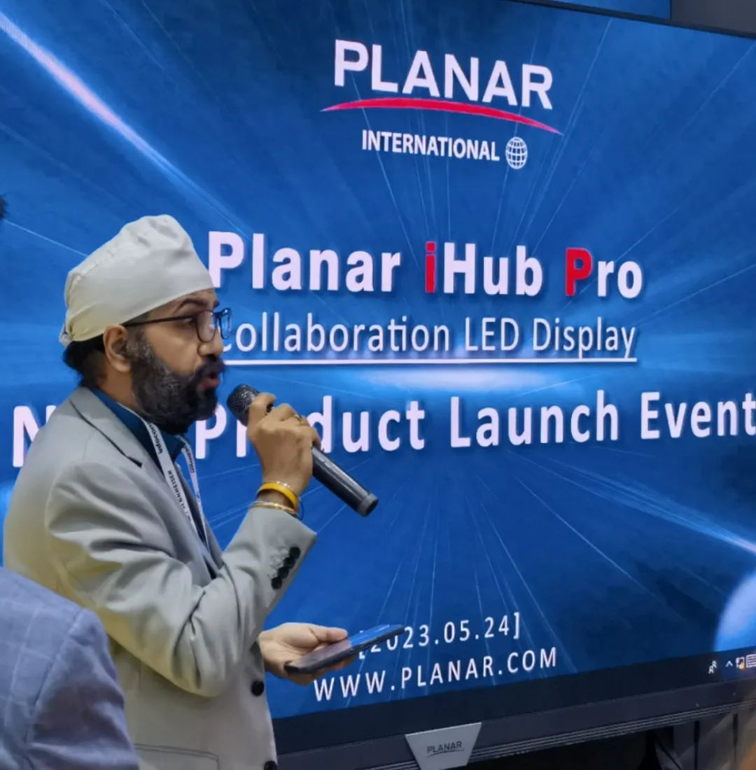 InfoComm Asia | 尊龙凯时Planar全球首发第四代Micro LED智能一体机